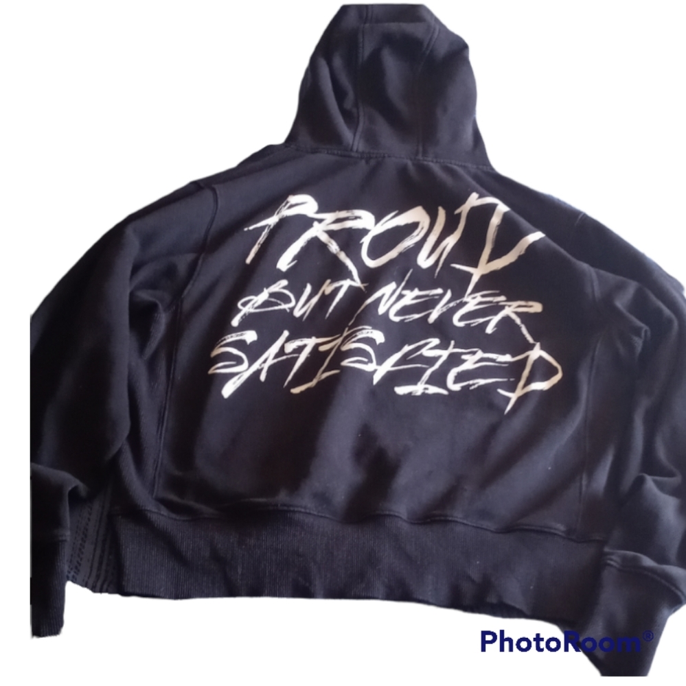 (Rare) Original Alphalete "Proud But Never Satisfied" Pullover Hoodie